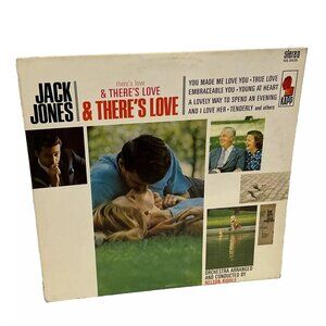 Jack Jones There's Love & There's Love & There's Love (Vinyl, 1965) Kapp Records